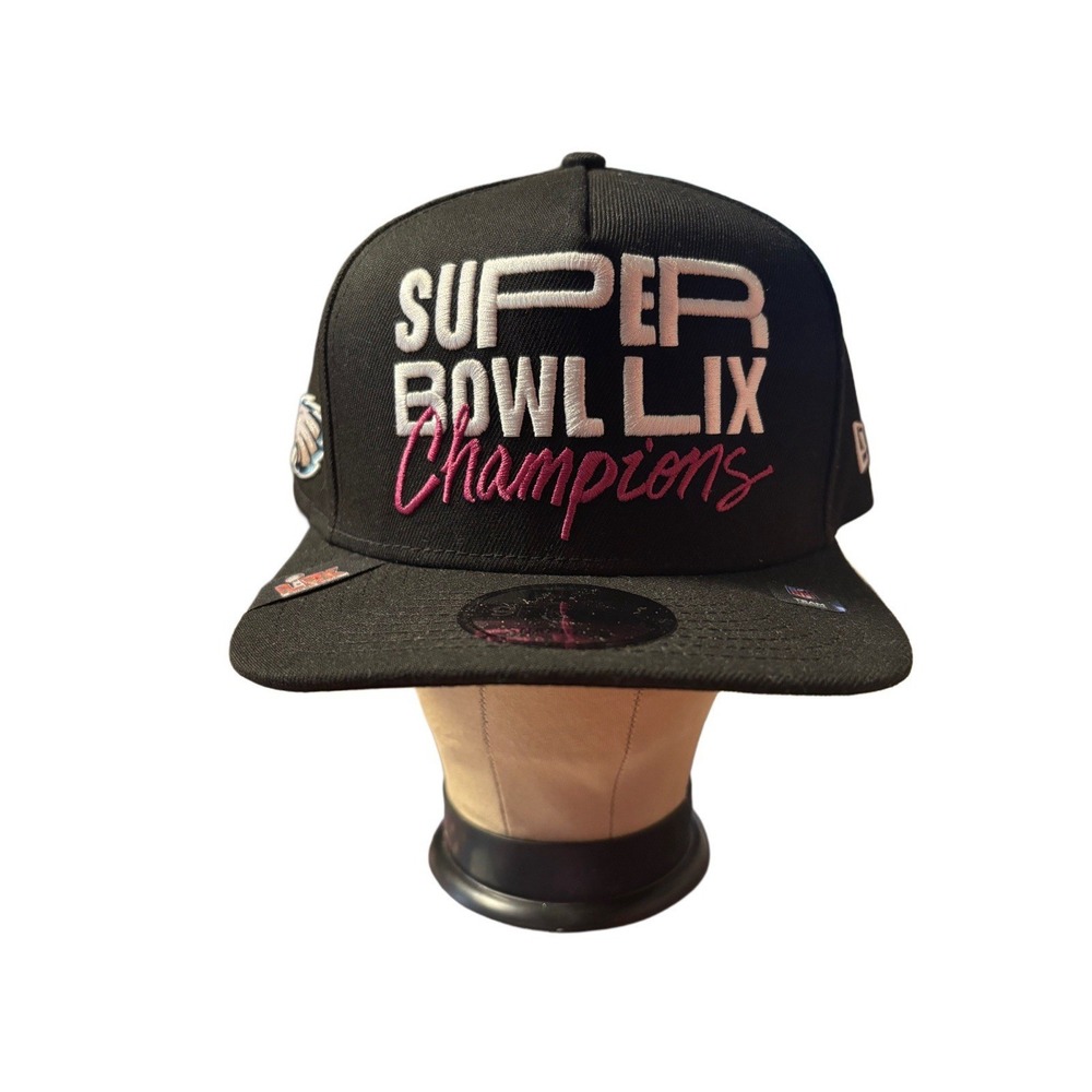 Philadelphia Eagles New Era Super Bowl LIX Champion 9FIFTY Snapback‎ Cap Hat